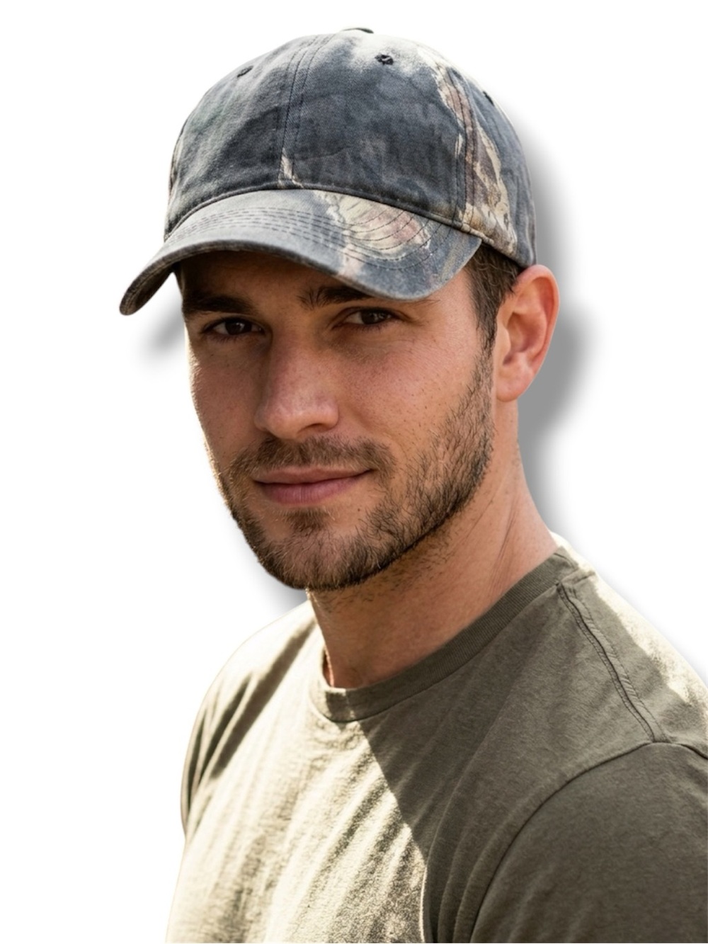 🌟 2X HOST PICK 🌟 Signatures Camo Structured Baseball Cap / Hat OS 🍭